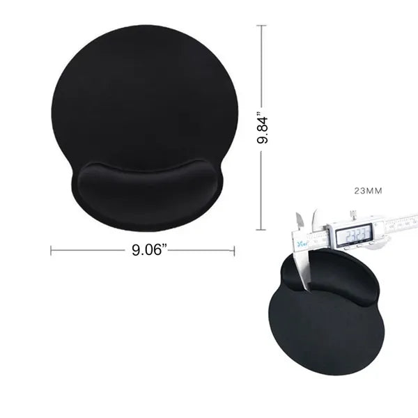 Full Color Memory Foam Mouse Pad with Wrist Support MOQ50