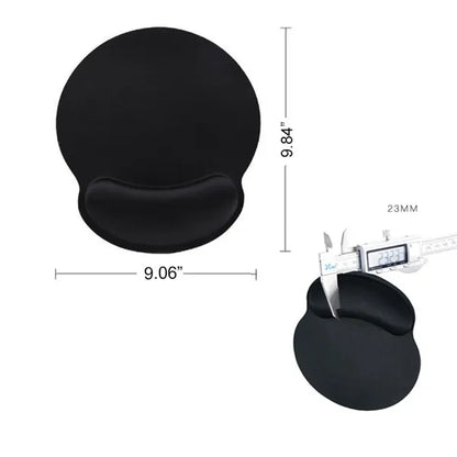Full Color Memory Foam Mouse Pad with Wrist Support MOQ50