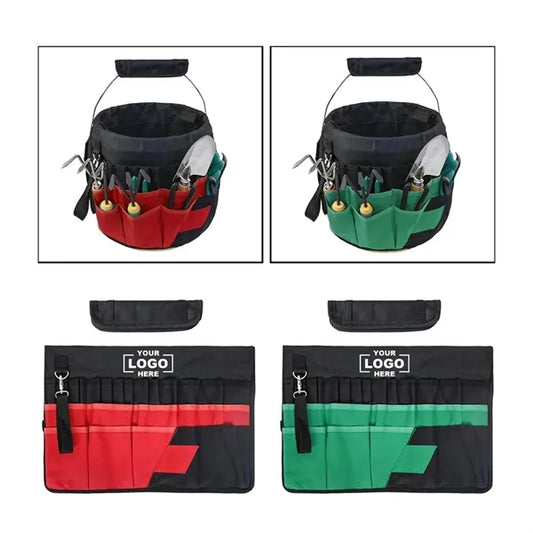 Garden Tote Bag Deluxe Tool Storage Organizer with Pockets