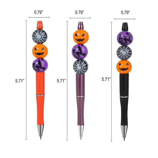 Custom Beadable Halloween Ballpoint Pen MOQ50