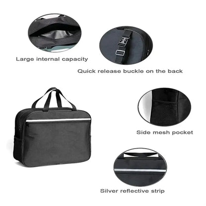 Wheelchair Backpack Storage Bag With Reflective Stripe