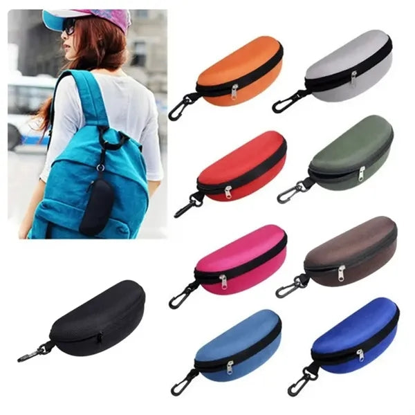 Portable Lightweight Sunglasses Case with Cleaning Cloth