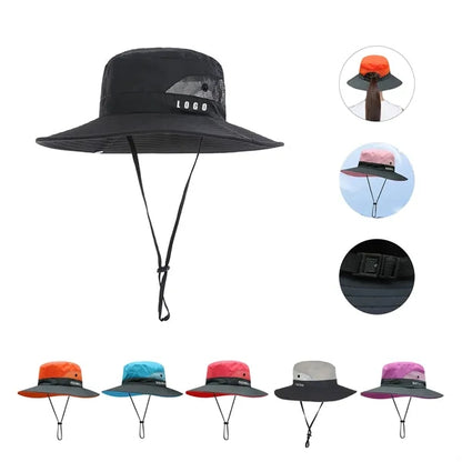 Unisex Sun Hat with Wide Brim - UPF 50+