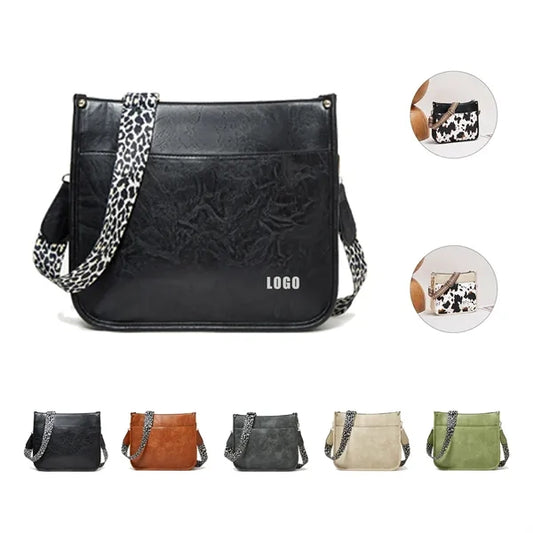 Vegan Leather Crossbody Bag for Women