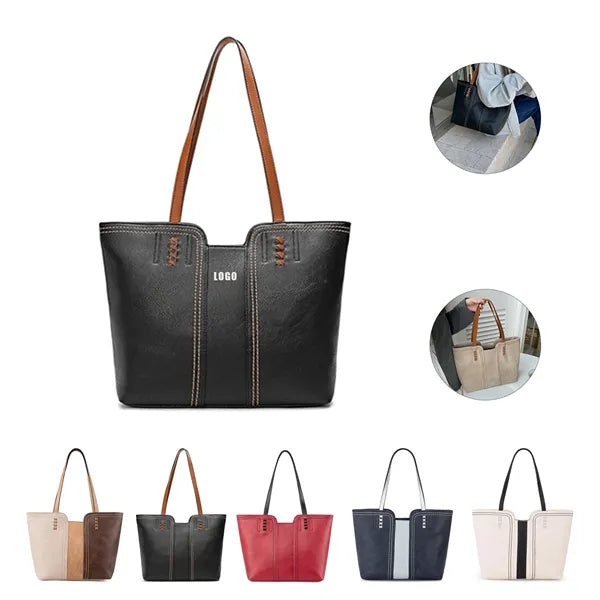 Oversized Tote Bag for Women - Top Handle