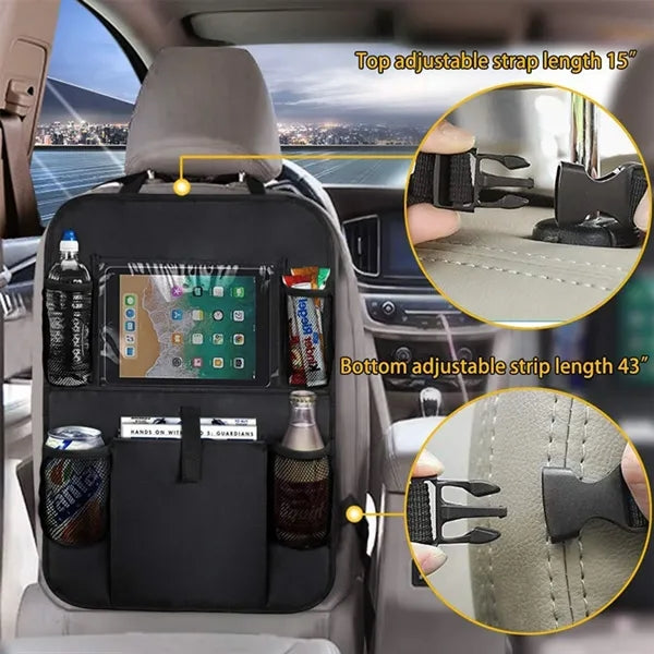 Portable Multi Use Car Backseat Kick Proof Storage Bag