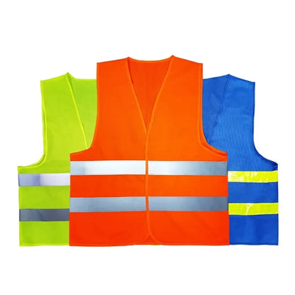 Reflective Safety Warning Vest For Construction Crews