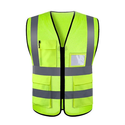 Reflective Safety Warning Vest For Construction Crews