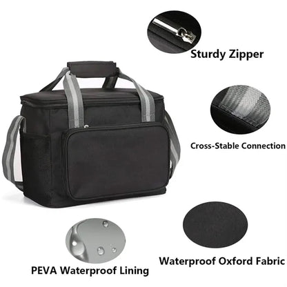 Portable Large Capacity Insulated Lunch Bags For Adults