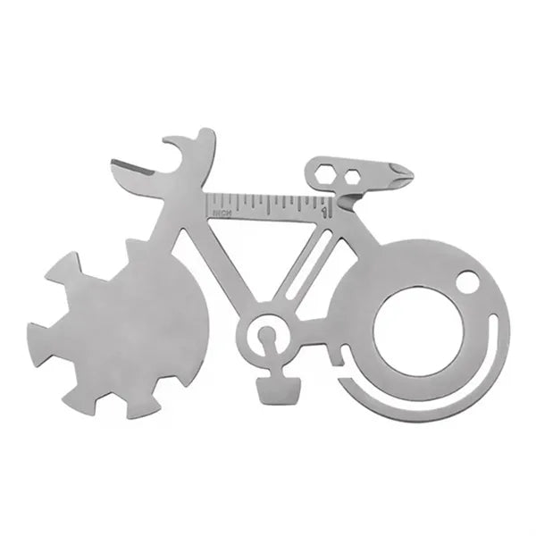 Stainless Steel Mini Portable EDC Bicycle Tool Card