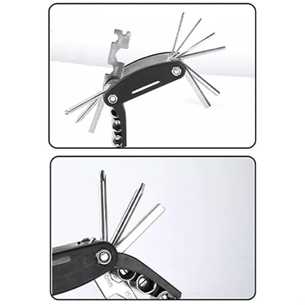 Mini Portable Multi Function Bicycle Tool Repair Kit