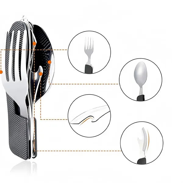 Outdoor Camping Multifunctional Stainless Steel Table Knife