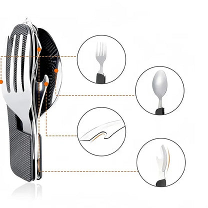 Outdoor Camping Multifunctional Stainless Steel Table Knife