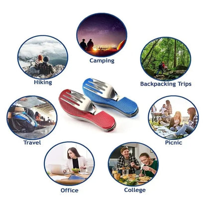 Outdoor Camping Multifunctional Stainless Steel Table Knife