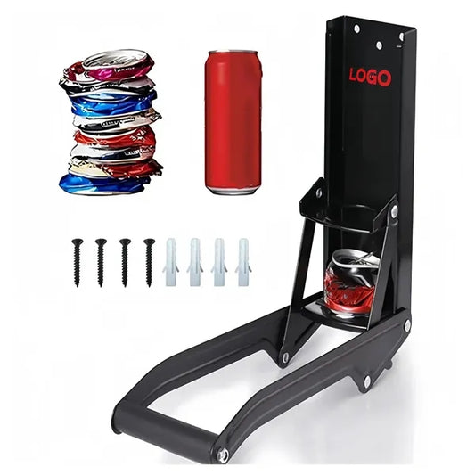 16oz.Metal Can Crusher Wall Mounted for Recycling