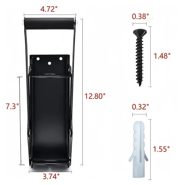 16oz.Metal Can Crusher Wall Mounted for Recycling