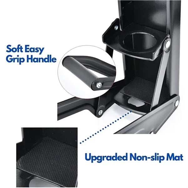 16oz.Metal Can Crusher Wall Mounted for Recycling