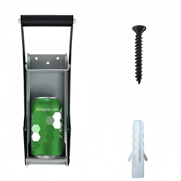 16oz.Metal Can Crusher Wall Mounted for Recycling