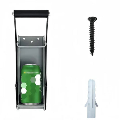 16oz.Metal Can Crusher Wall Mounted for Recycling