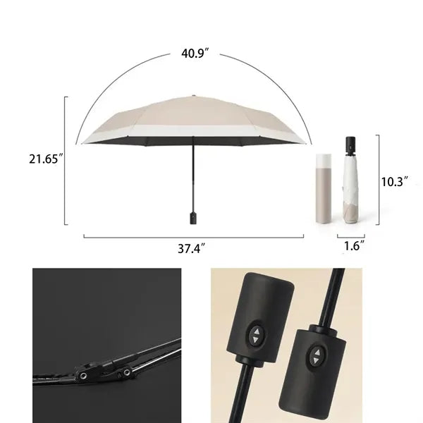 High strength sun protection auto Open Folding Umbrella