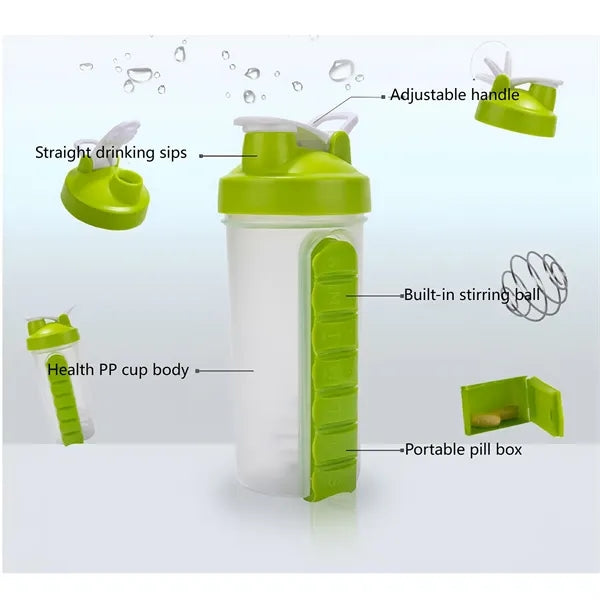 Pill Organiser Mug 2 in 1