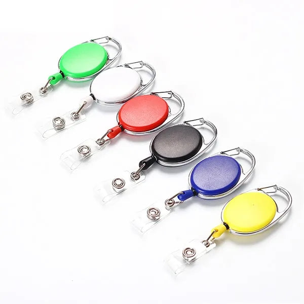Retractable Keychain Badge HolderRetractable Clip