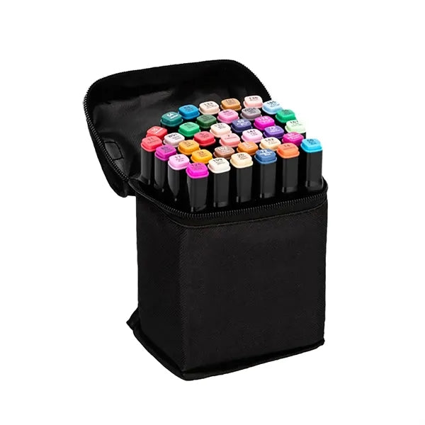 24 Color Alcohol Markers Set