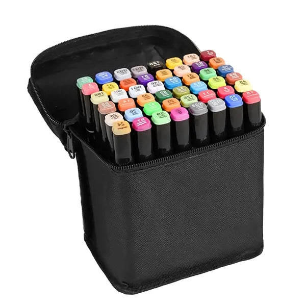 24 Color Alcohol Markers Set