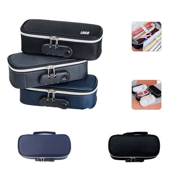 Large Zipper Pencil Case for Kids and Adults