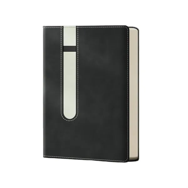 PU Leather Notebook with Pen - A5 Daily Journal