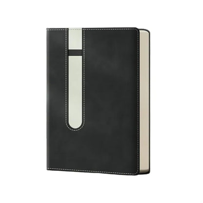 PU Leather Notebook with Pen - A5 Daily Journal