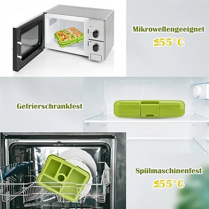 Kids Leak-Proof Lunch Box with Multiple Compartments