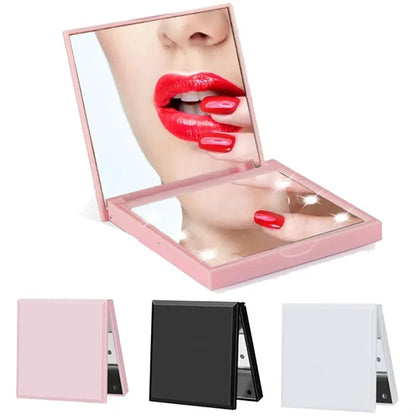Foldable LED Mini Mirror