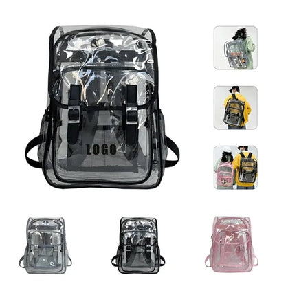 Plastic See Through Backpack - Heavy Duty