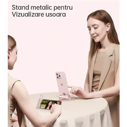 5000mAh Mobile Holder Stands Charger Mini Capsule Power Bank