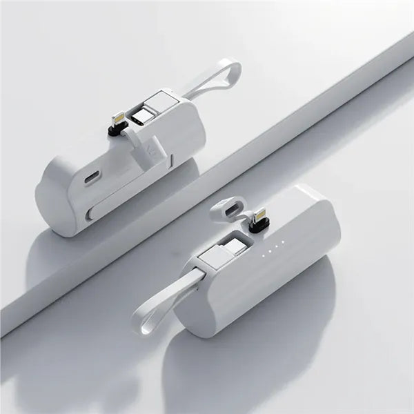 5000mAh Mobile Holder Stands Charger Mini Capsule Power Bank
