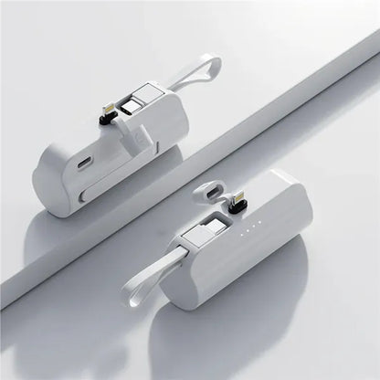 5000mAh Mobile Holder Stands Charger Mini Capsule Power Bank