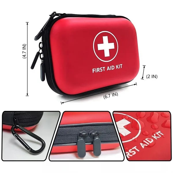Waterproof Outdoor Portable Double Zipper First Aid Kit