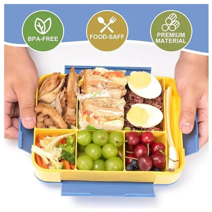 Kids Children's Lunch Box Bento With Compartments