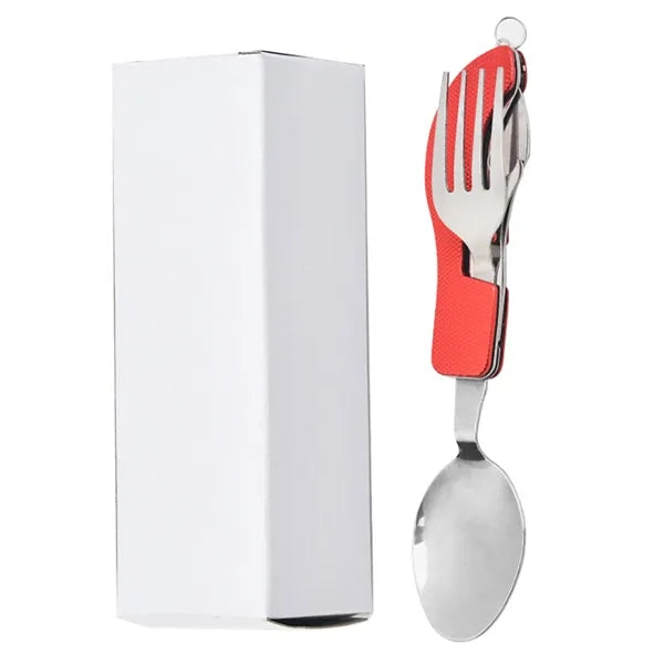 Camping Folding Detachable Knife And  Fork Spoon Set