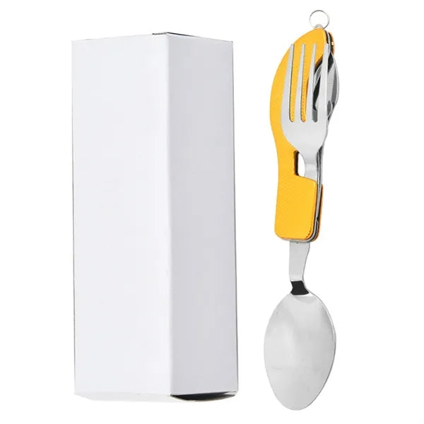 Camping Folding Detachable Knife And  Fork Spoon Set
