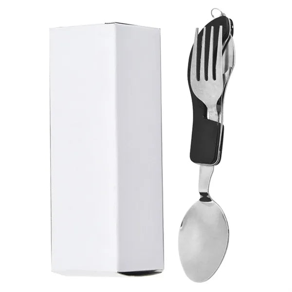 Camping Folding Detachable Knife And  Fork Spoon Set