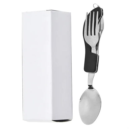 Camping Folding Detachable Knife And  Fork Spoon Set