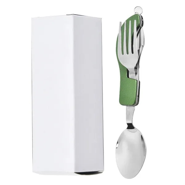 Camping Folding Detachable Knife And  Fork Spoon Set