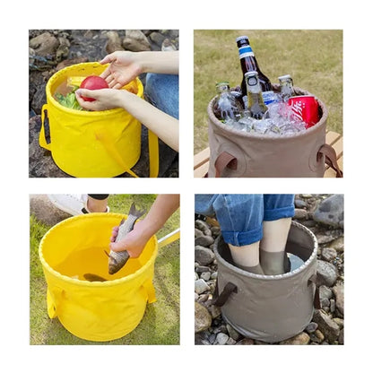 Portable Folding Bucket For Outdoor Travel