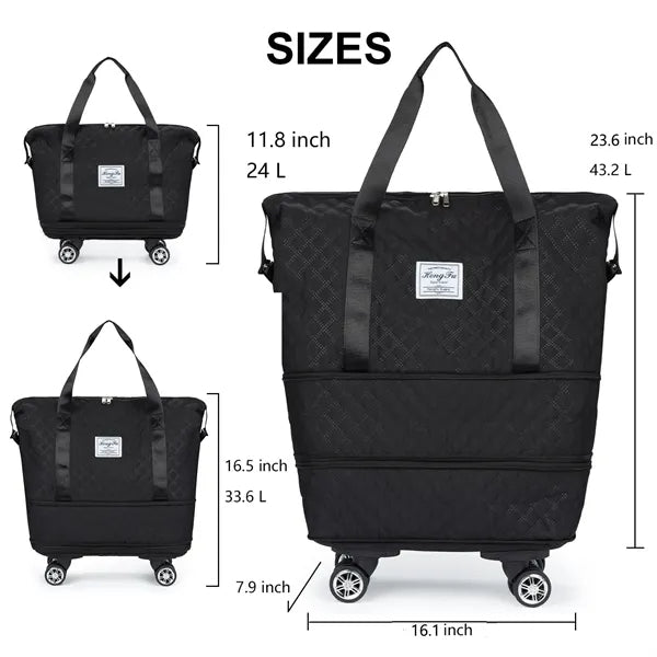 Foldable Travel Bag Expandable