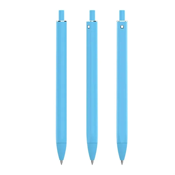Solid Color Plastic Gel Pen