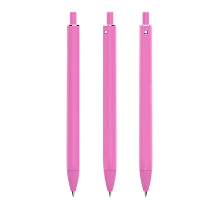 Solid Color Plastic Gel Pen