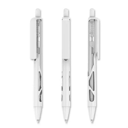 Translucent Barrel Click-Action Ballpoint Pen