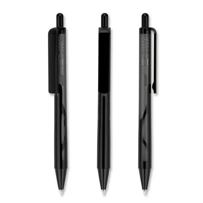 Translucent Barrel Click-Action Ballpoint Pen